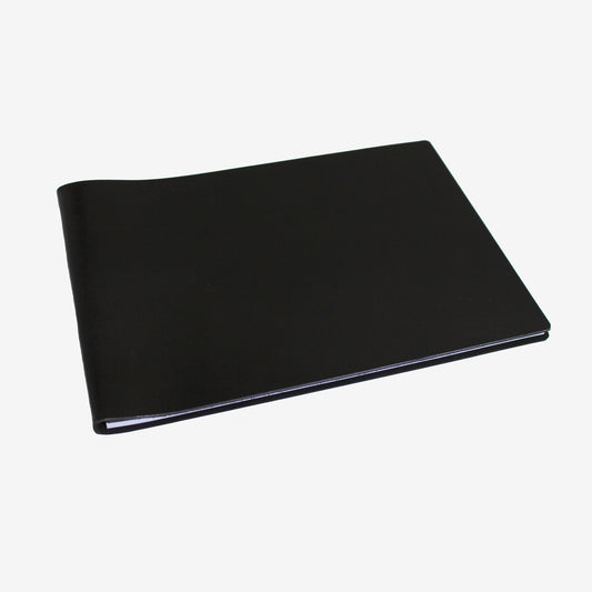 Artisan Leather Guest Book with Plain Pages