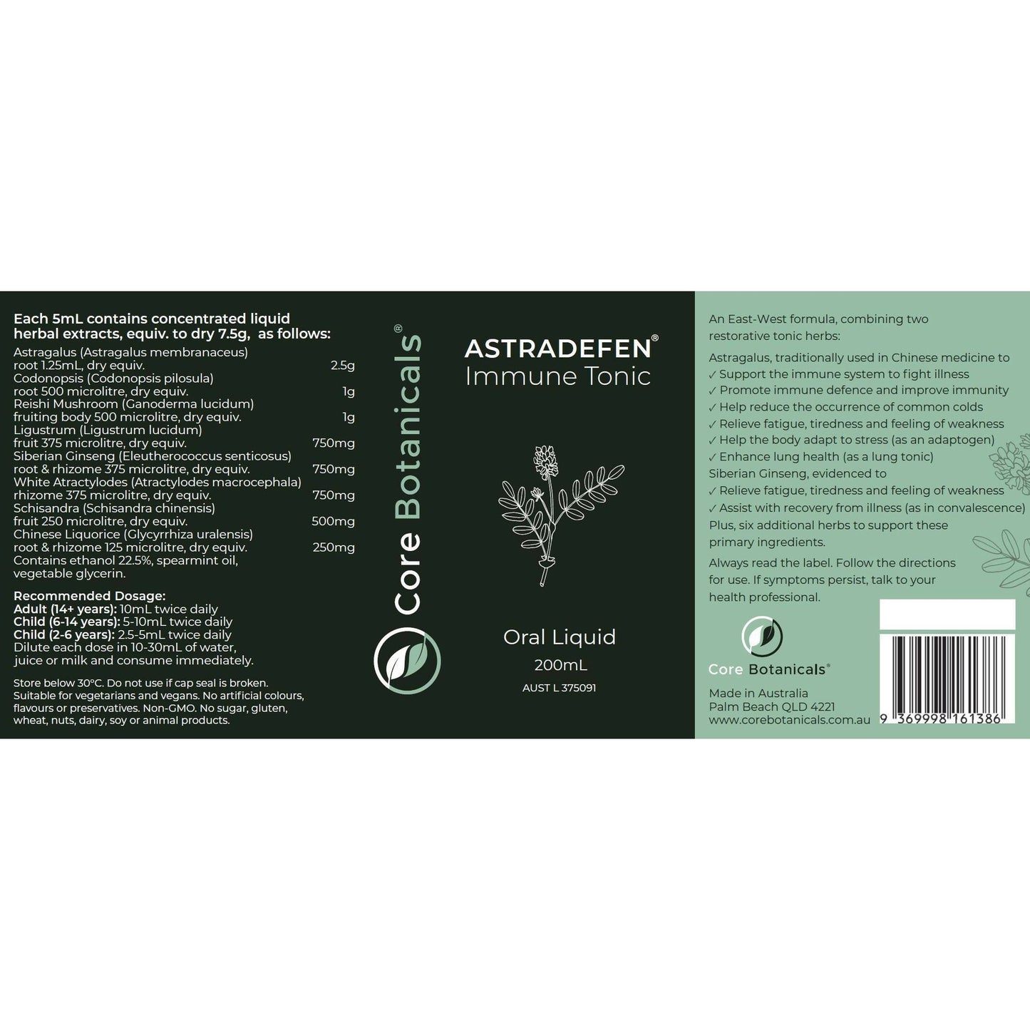 ASTRADEFEN Immune Tonic 200mL