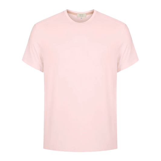 Limited Edition Bamboo Lyocell Tee - Pale Pink