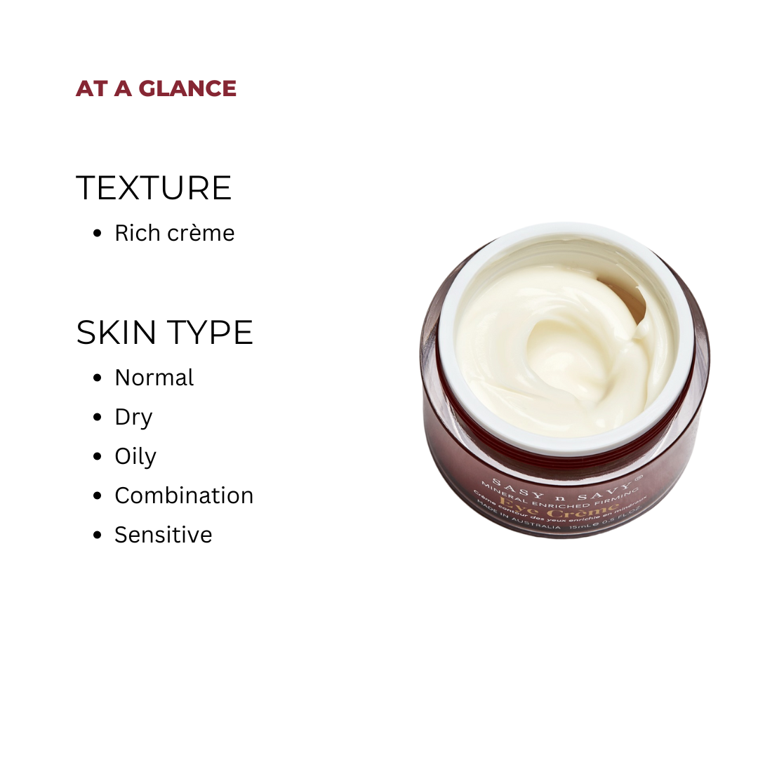 Mineral Enriched Firming Eye Creme 15mL