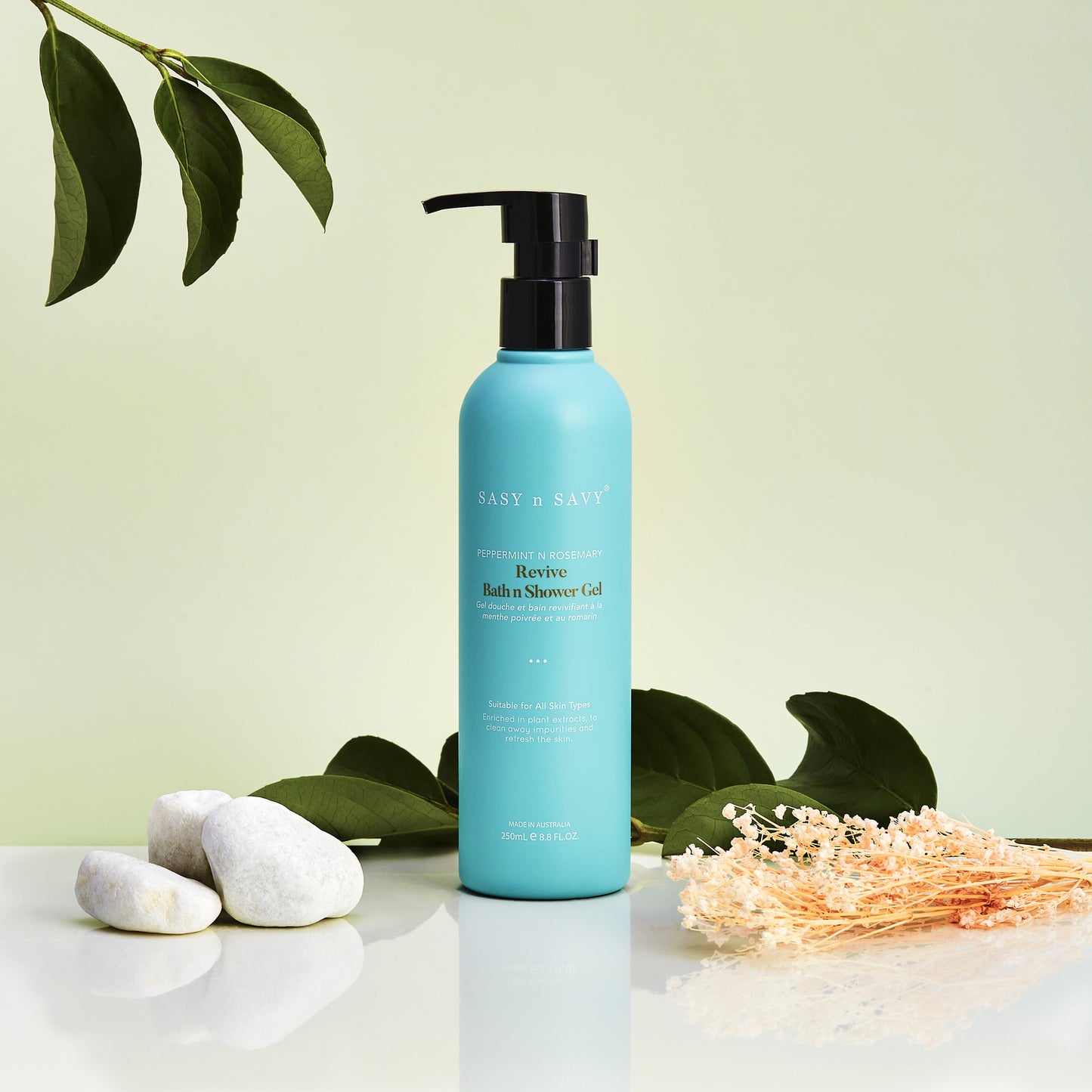 Peppermint n Rosemary Revive Bath n Shower Gel 250mL