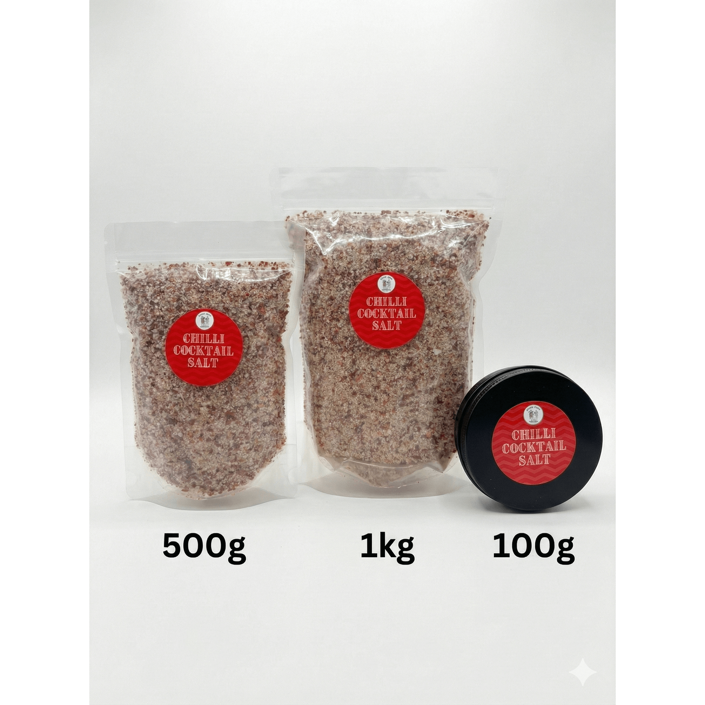 Food Service Pouch - Cocktail Rimming Salt – Spicy Chilli Blend