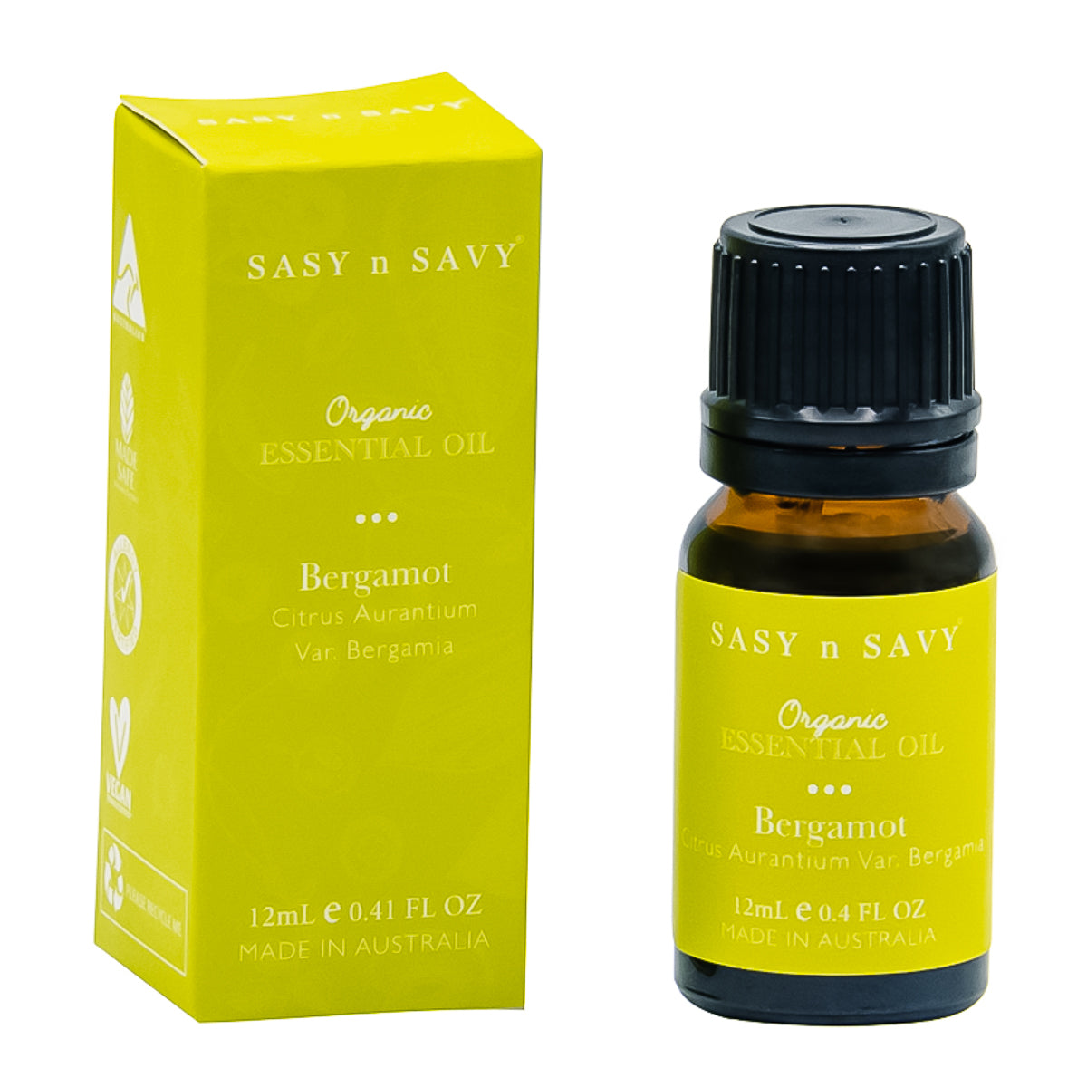 Bergamot (Citrus Aurantium Var. Bergamia) Essential Oil 12mL