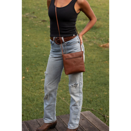 Ella Shoulder Bag - Aussie Bush Leather