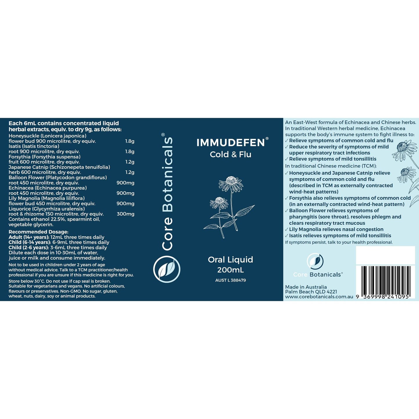 IMMUDEFEN Cold & Flu Medicine 200mL