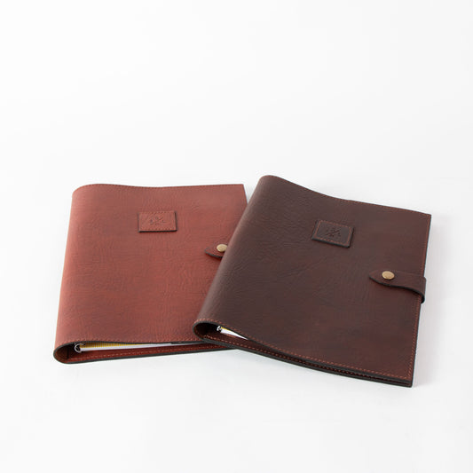 A4 Note Book Folder - Aussie Bush Leather