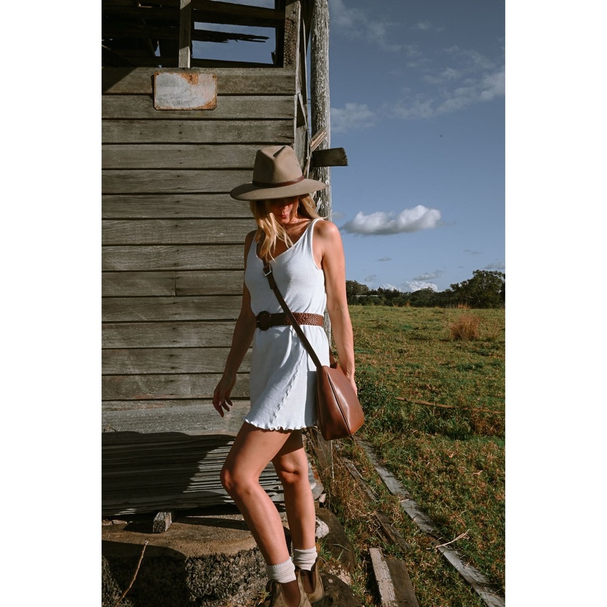 Casual Handbag - Aussie Bush Leather