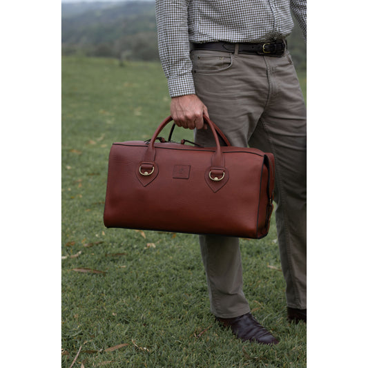Overnighter Travel Bag - Aussie Bush Leather