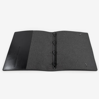 A4 Eco Leather Ring Binder