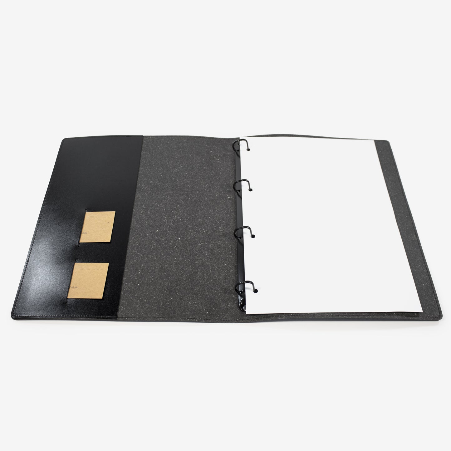 A4 Eco Leather Ring Binder