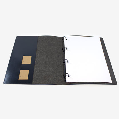 A4 Eco Leather Ring Binder