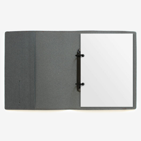 A5 Eco Denim Ring Binder