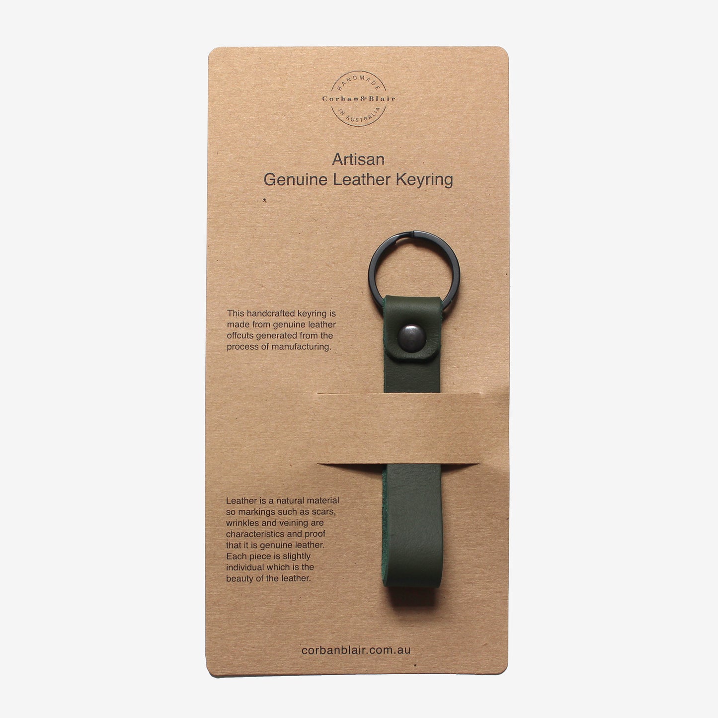 Artisan Leather Keyring
