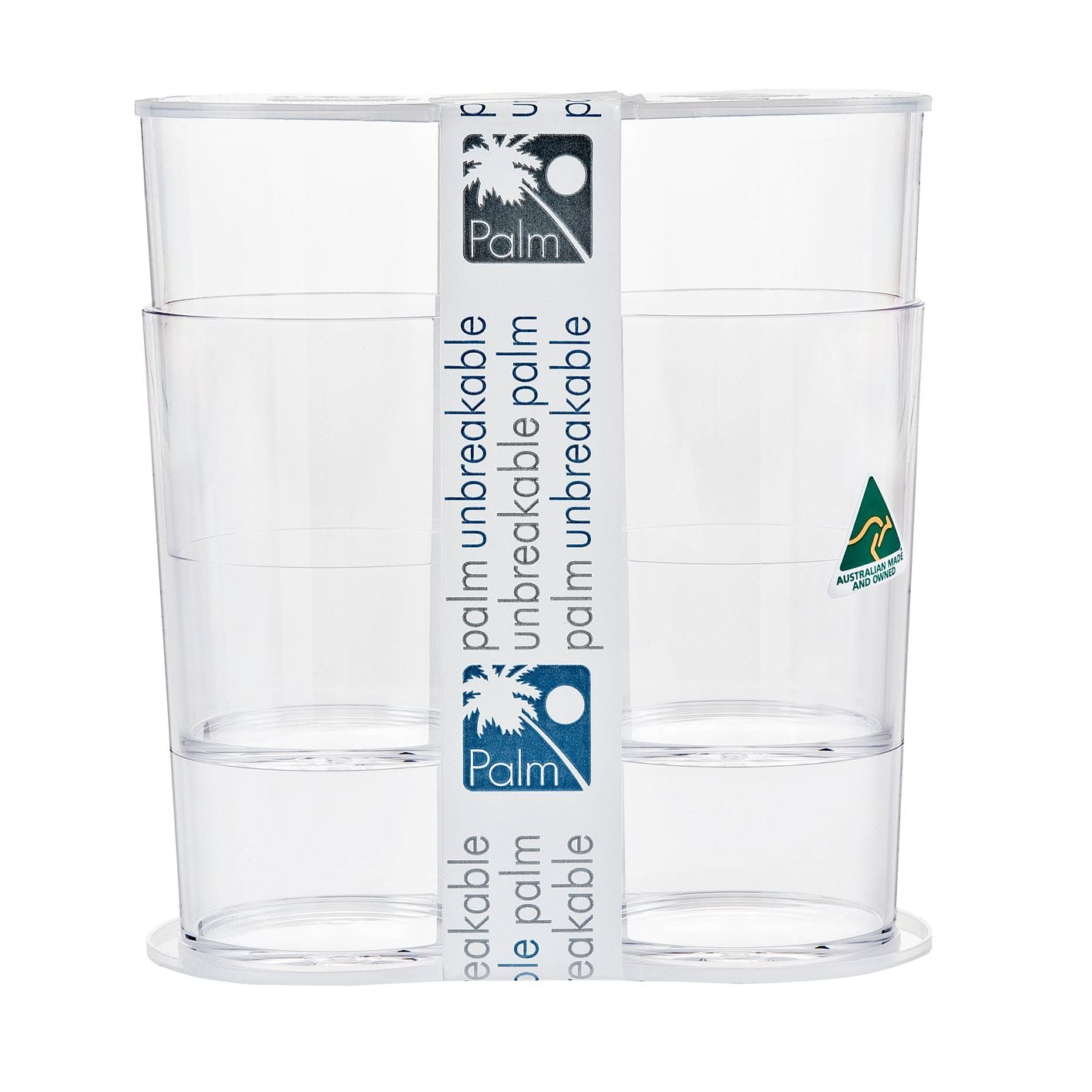 Palm Hiking Tritan 425ml Forever Unbreakable Highball 425ml (pack of four)