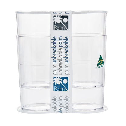 Palm Hiking Tritan 425ml Forever Unbreakable Highball 425ml (pack of four)