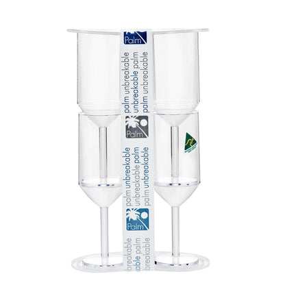 Palm Hiking Tritan Forever Unbreakable Flute 180ml (pack of four)