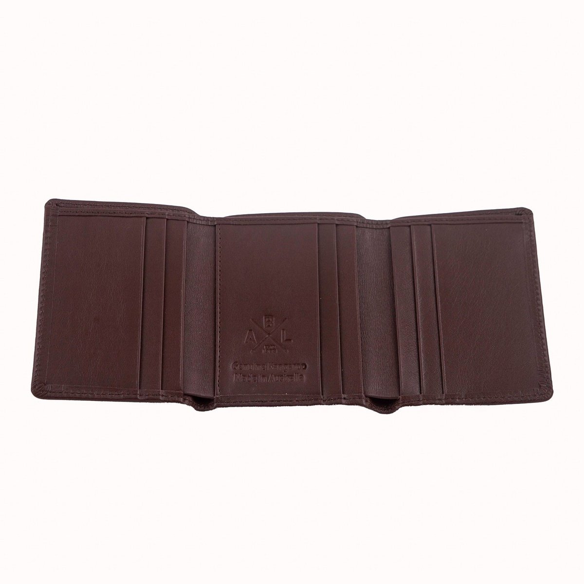 Men's Wallet Tri Fold- Kangaroo - Aussie Bush Leather
