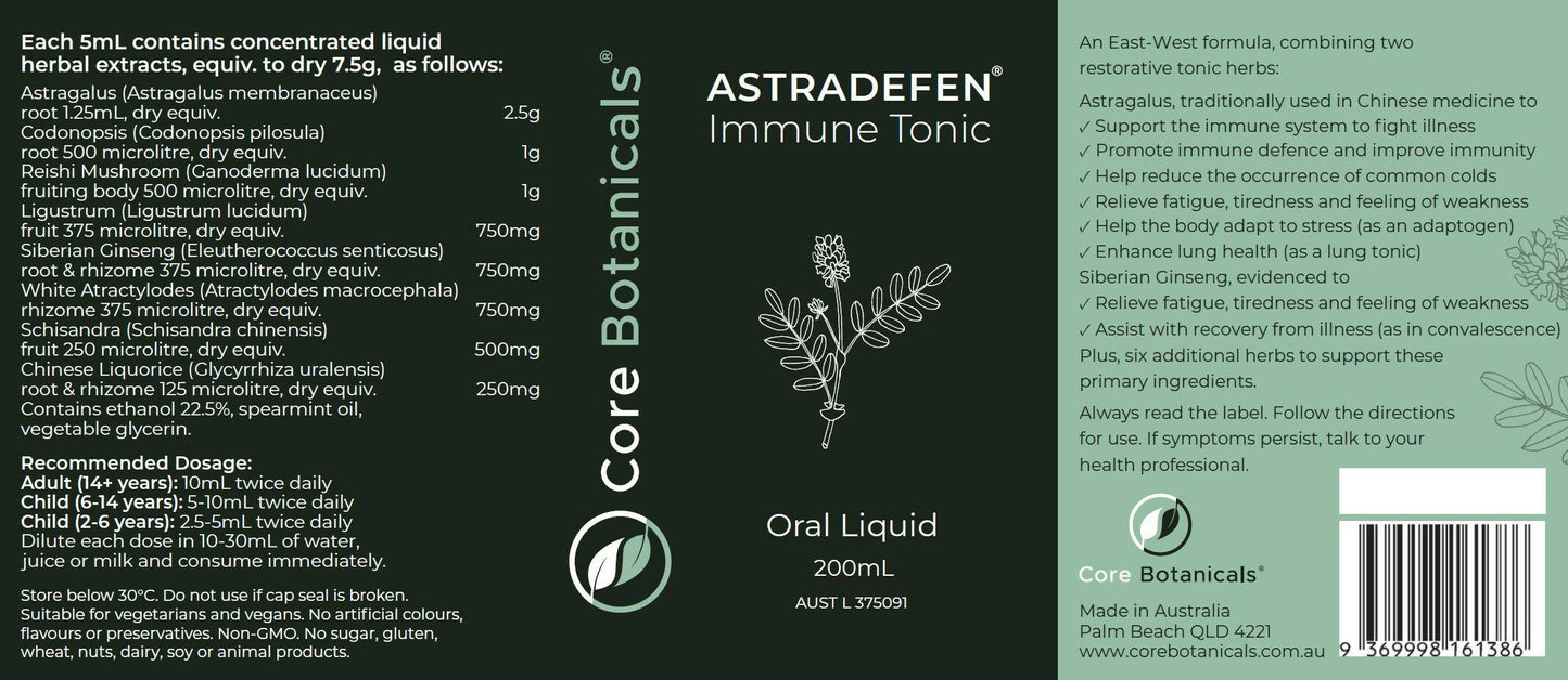 ASTRADEFEN Immune Tonic 200mL