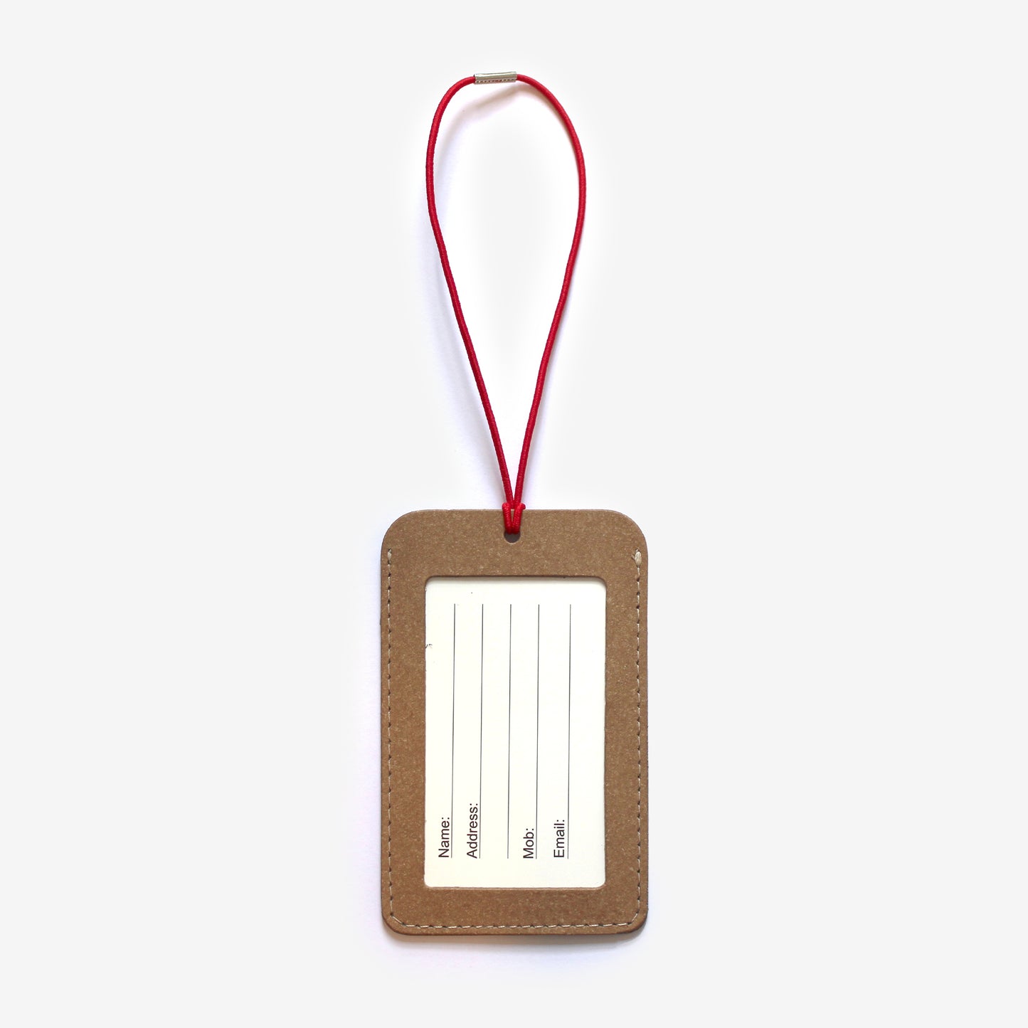 Eco Leather Luggage Tag