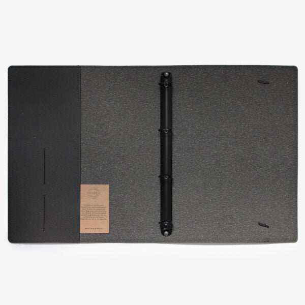 A4 Eco Leather Ring Binder