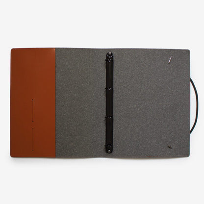 A4 Eco Leather Ring Binder
