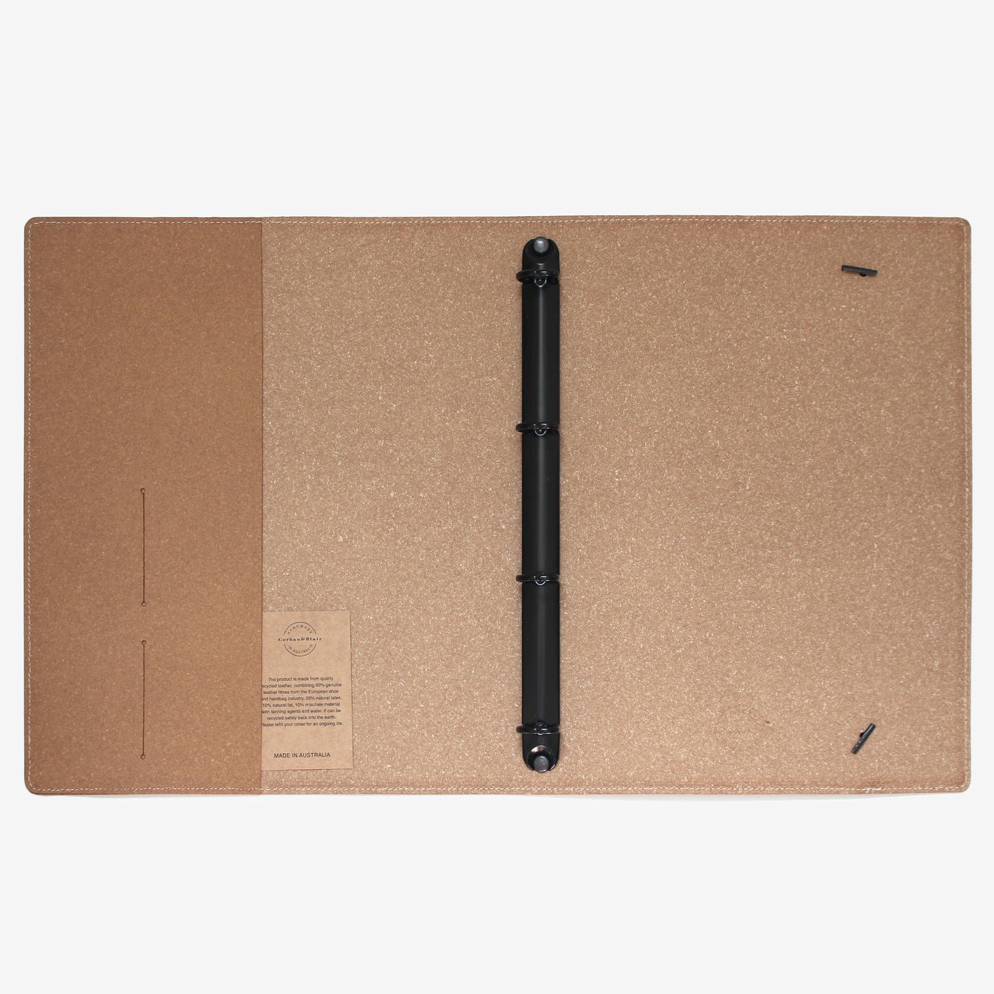 A4 Eco Leather Ring Binder