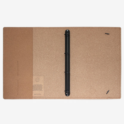 A4 Eco Leather Ring Binder