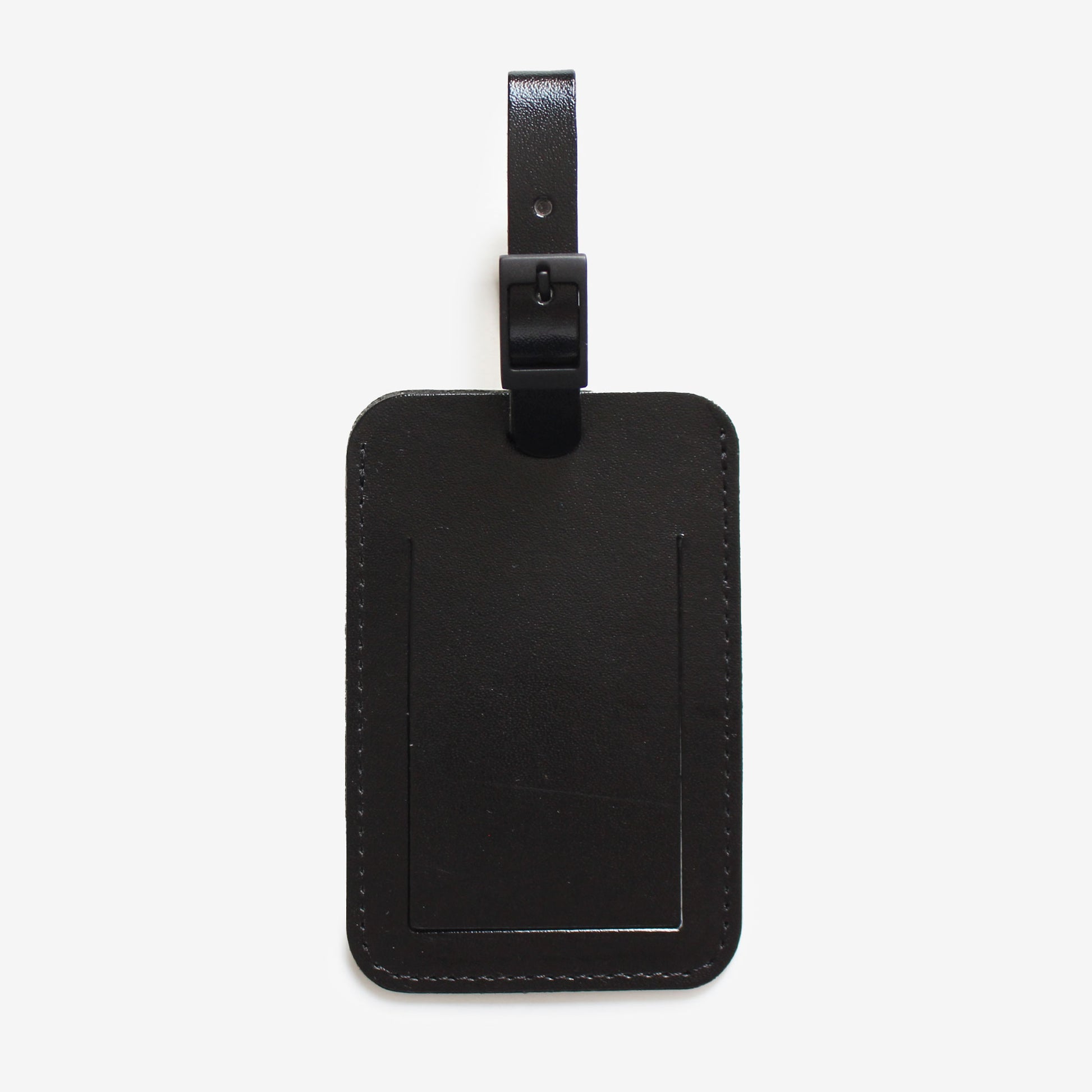 Eco Leather Luggage Tag with Buckle