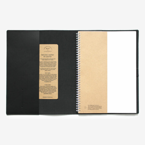 A4 Genuine Leather Journal