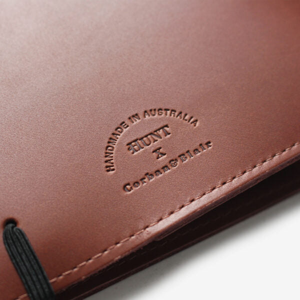 A4 Genuine Leather Ring Binder