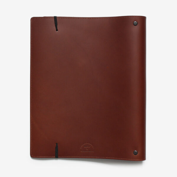 A4 Genuine Leather Ring Binder