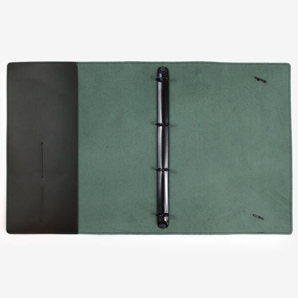 A4 Genuine Leather Ring Binder