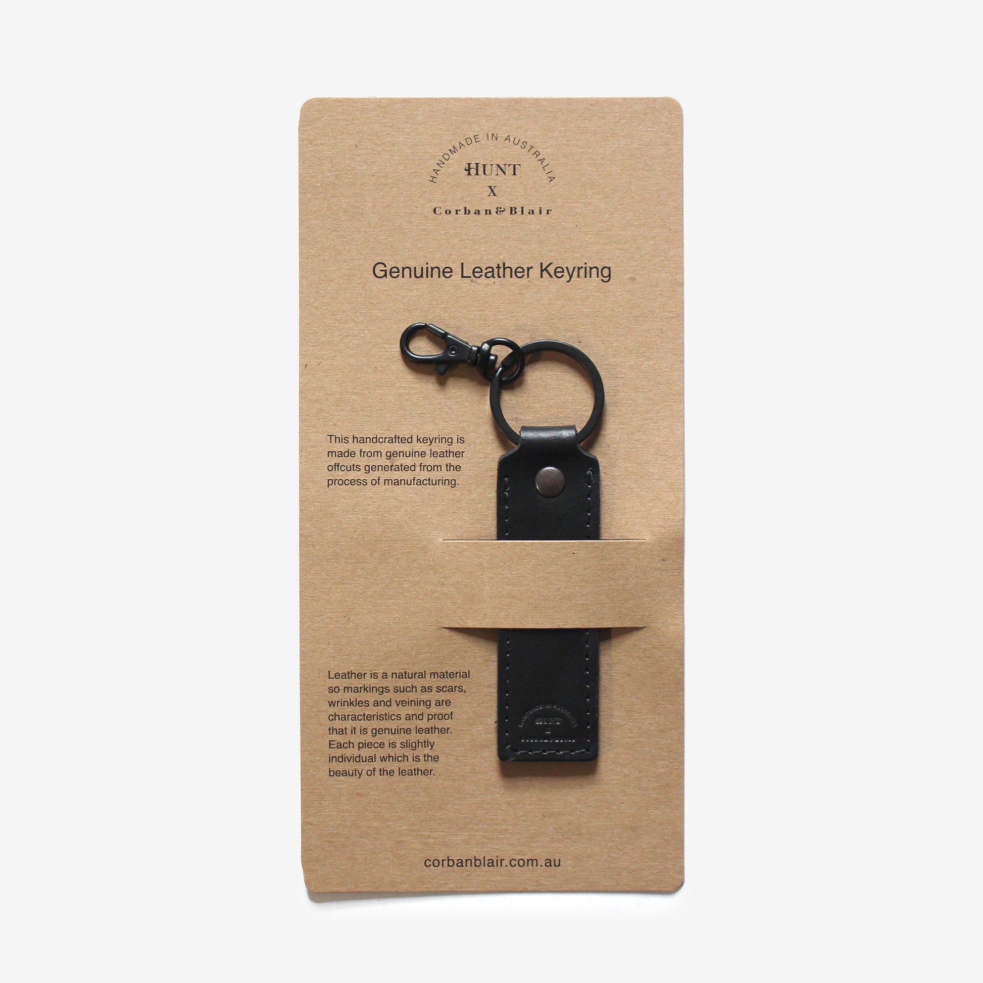 Genuine Leather Key Ring