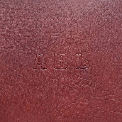 A4 Note Book Folder - Aussie Bush Leather