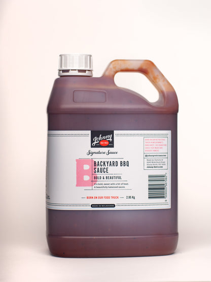 Backyard BBQ Sauce - Food Service — Johnny Retro, made in Melbourne