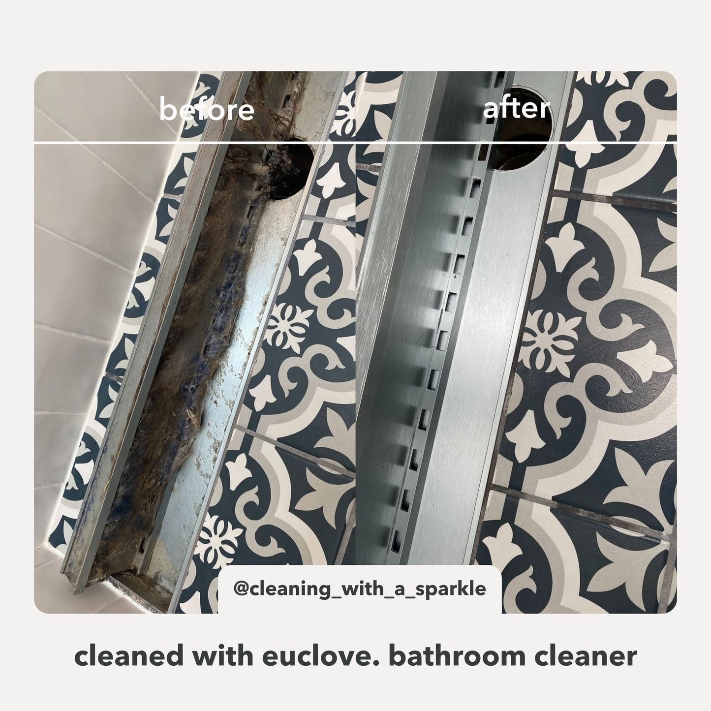 Bathroom Cleaner 500 ml & Microfibre Cloth Pack