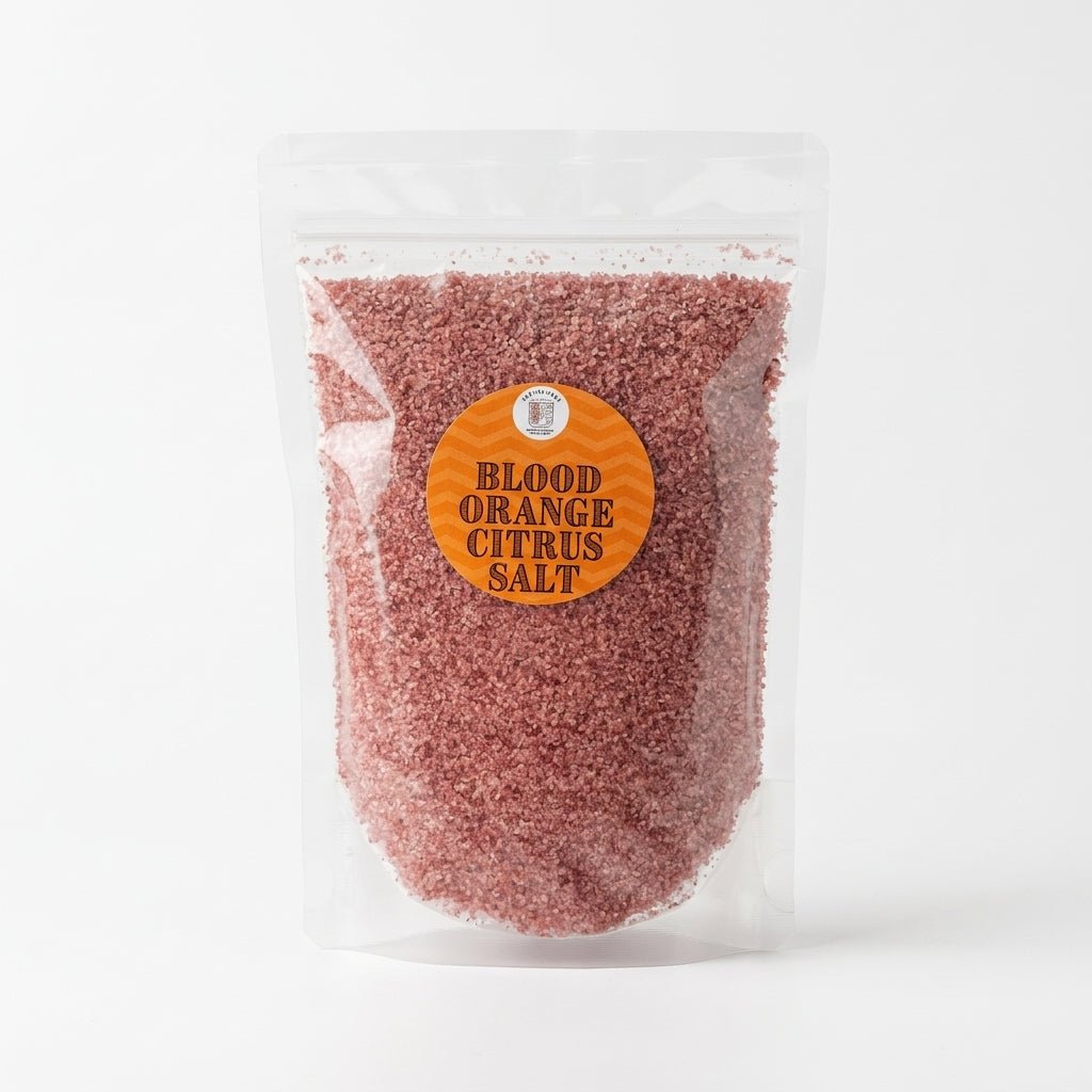 Food Service Pouch - Cocktail Rimming Salt – Blood Orange Citrus Blend