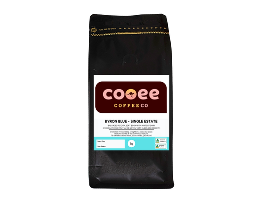 Byron Blue Single Origin from Cooee Coffee Co