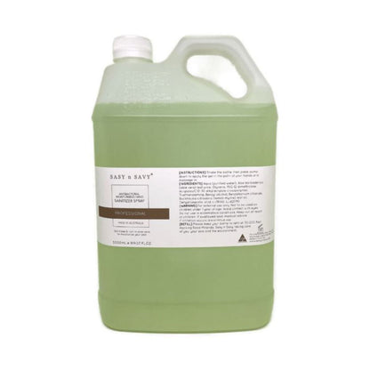 Antibacterial Moisturising Hand & Furniture Sanitiser Spray 5L – Alcohol-Free  – Clinical Study Approved