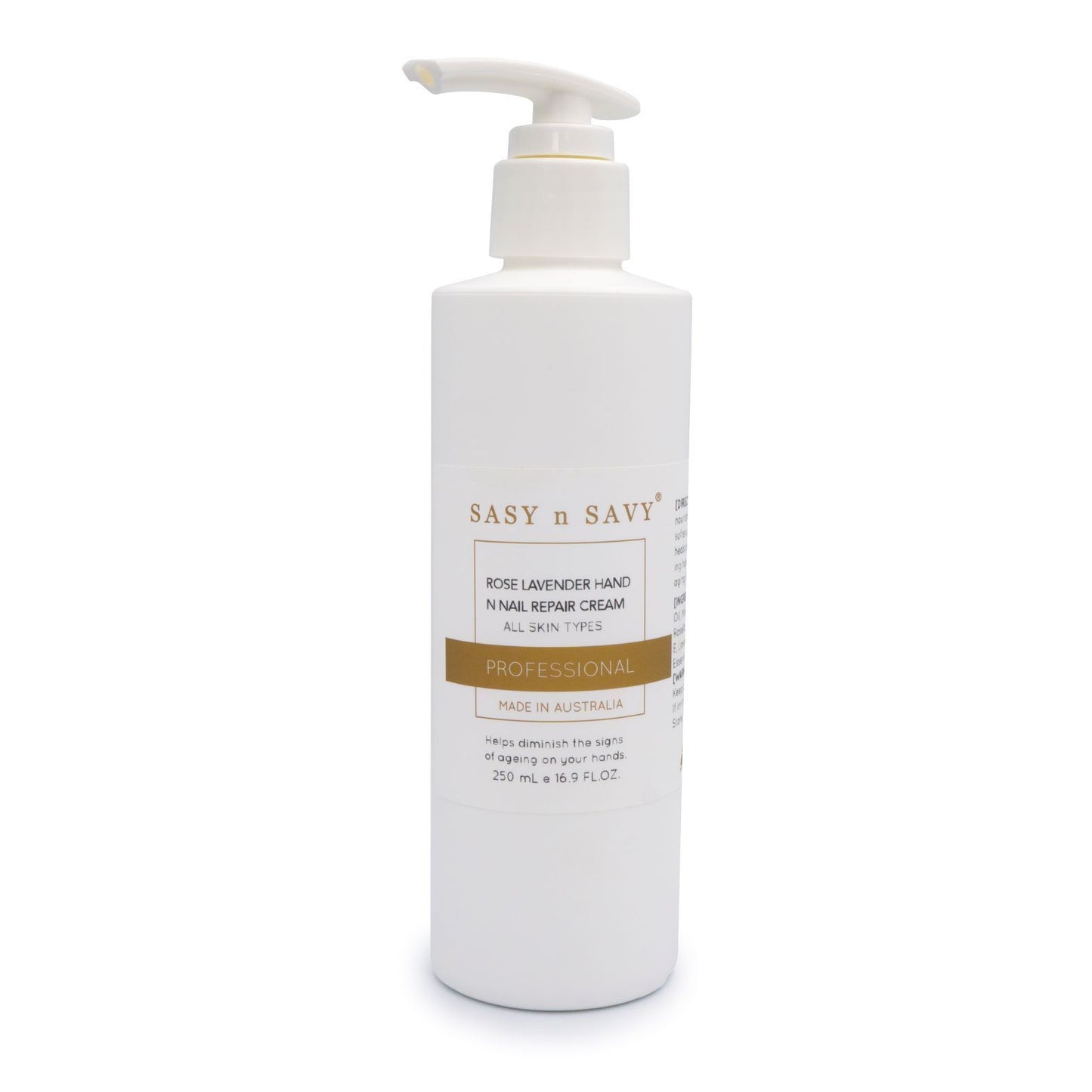 Rose Lavender Hand n Nail Repair Creme 250mL