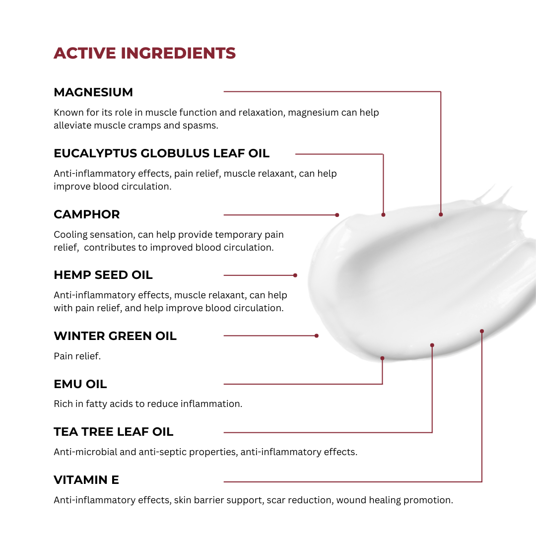 Magnesium Muscle Rub Cream 120mL