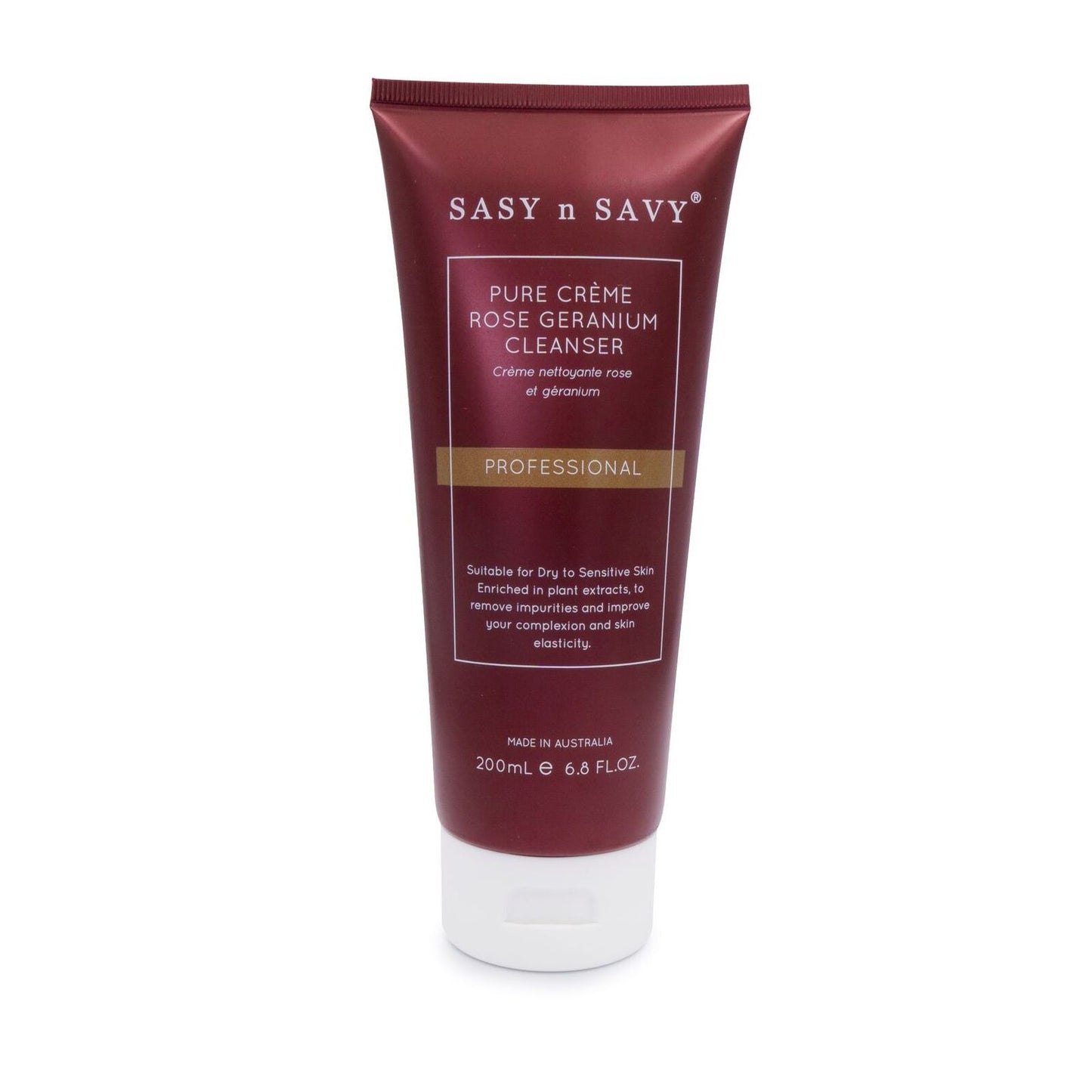 Pure Creme Rose Geranium Cleanser 200mL