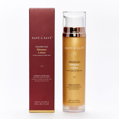 Golden Silk Shimmer Lotion 180mL