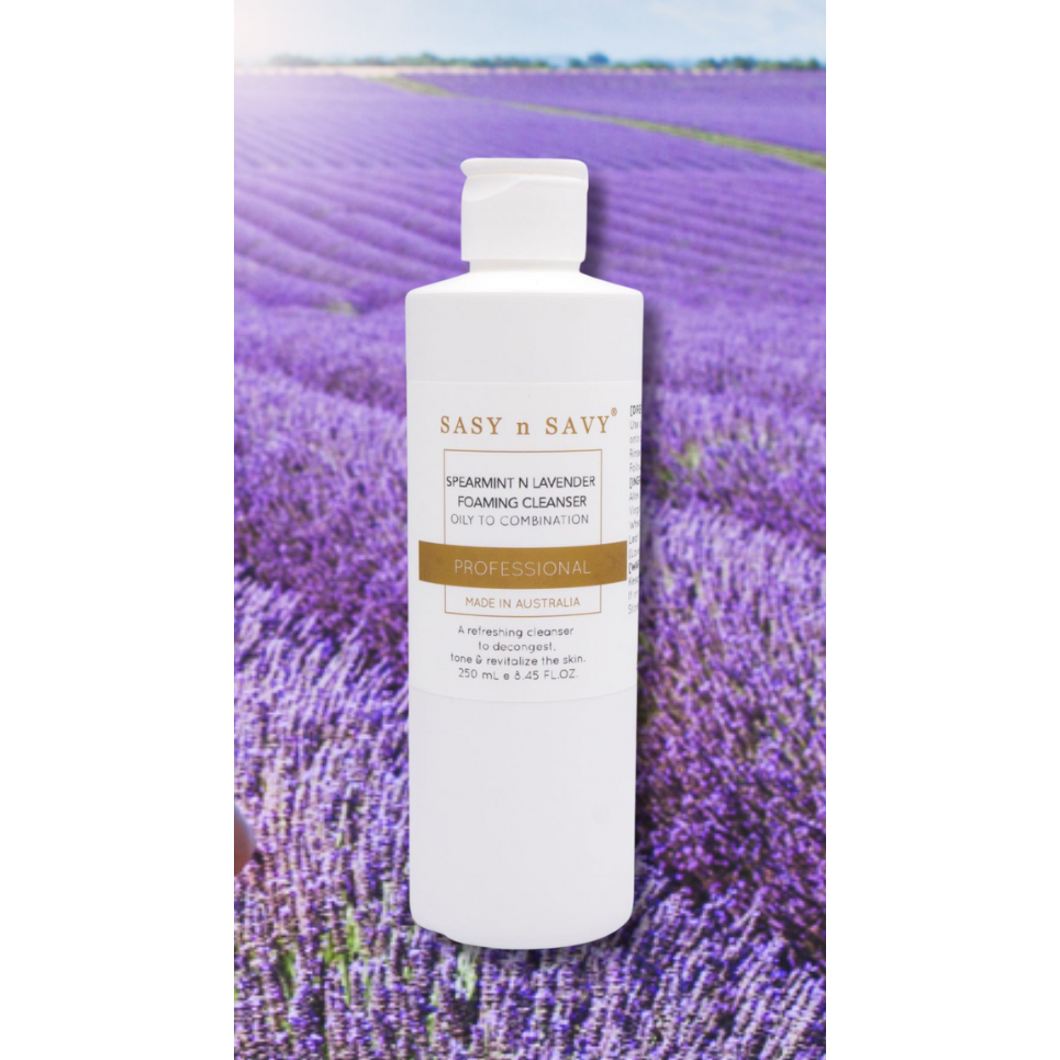 Spearmint n Lavender Sea Salt Foaming Cleanser 250mL