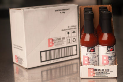 Backyard BBQ Sauce — Bold, Smoky & Australian-Made — Johnny Retro, made in Melbourne