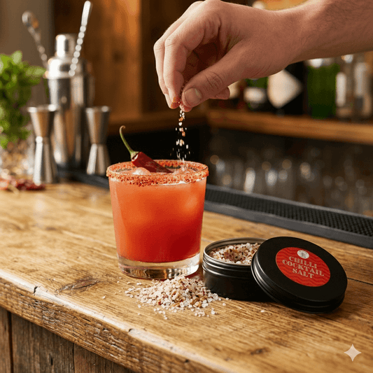 Cocktail Rimming Salt – Spicy Chilli Salt Blend (Large Tin)