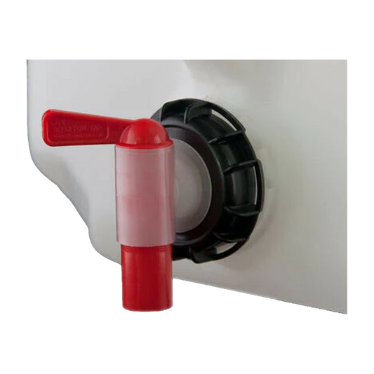 Mess free drum cap with tap (fits 20L bulk cans)