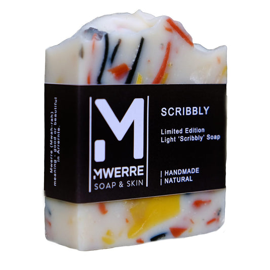 Scribbly Soap – Red, Black & Yellow