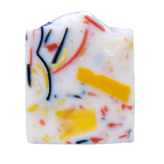 Scribbly Soap – Red, Black & Yellow