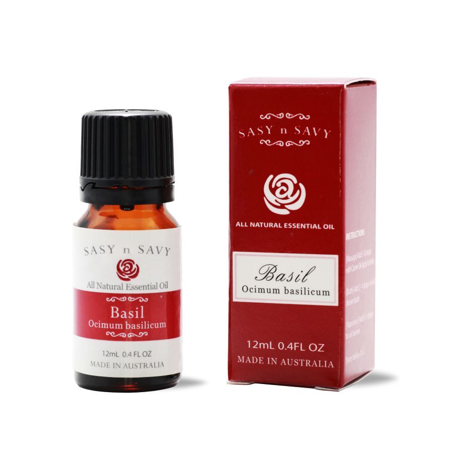 Basil (Ocimum Basilicum) Essential Oil 12mL